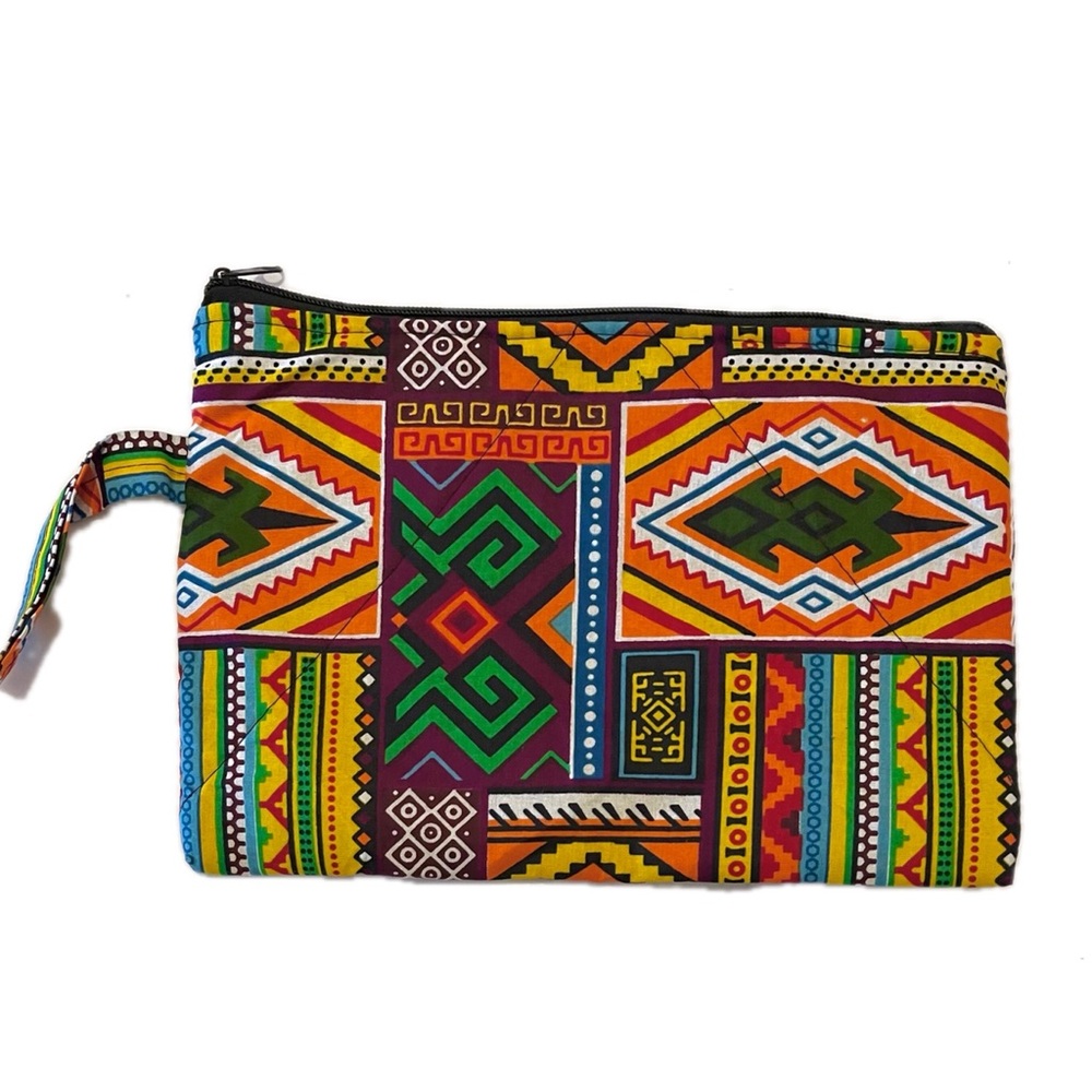 Mixed Print African Print Ankara Colorful Tribal Print Padded iPad Case